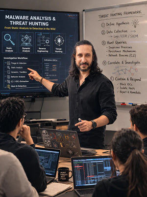 A Practical Malware Analysis & Threat Hunting with Memory Forensics, Endpoint Telemetry, & AI-Driven Hunting